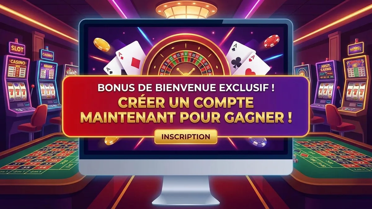 Inscription avec bonus